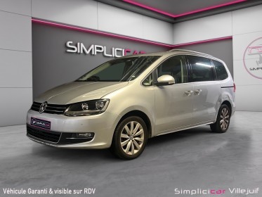 Volkswagen sharan 2.0 tdi 140 fap bluemotion technology carat, sièges cuir, toit ouvrant panoramique, 7 places, garantie...