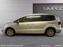 Volkswagen sharan 2.0 tdi 140 fap bluemotion technology carat, sièges cuir, toit ouvrant panoramique, 7 places, garantie...
