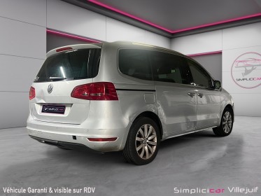 Volkswagen sharan 2.0 tdi 140 fap bluemotion technology carat, sièges cuir, toit ouvrant panoramique, 7 places, garantie...