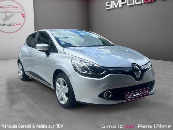 Renault clio iv 1.2 16v 75cv - regulateur de vitesse,grand écran-garantie 12 mois occasion paris 17ème (75)(porte maillot)...