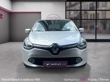 Renault clio iv 1.2 16v 75cv - regulateur de vitesse,grand écran-garantie 12 mois occasion paris 17ème (75)(porte maillot)...