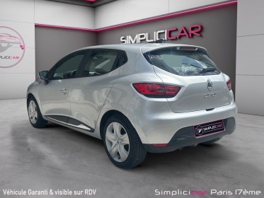 Renault clio iv 1.2 16v 75cv - regulateur de vitesse,grand écran-garantie 12 mois occasion paris 17ème (75)(porte maillot)...