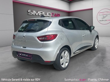 Renault clio iv 1.2 16v 75cv - regulateur de vitesse,grand écran-garantie 12 mois occasion paris 17ème (75)(porte maillot)...