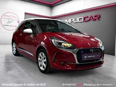 Ds ds 3 puretech 110 ss bvm5 so chic occasion simplicicar magny-en-vexin simplicicar simplicibike france