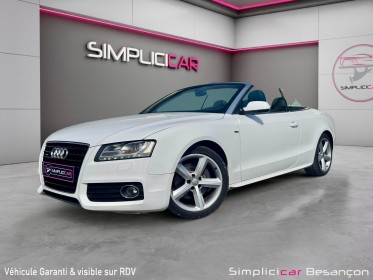Audi a5 cabriolet v6 3.2 fsi 265 quattro s line s tronic occasion simplicicar besanÇon simplicicar simplicibike france