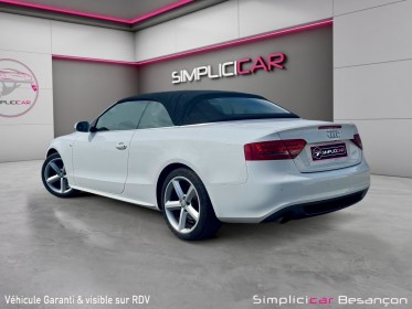 Audi a5 cabriolet v6 3.2 fsi 265 quattro s line s tronic occasion simplicicar besanÇon simplicicar simplicibike france