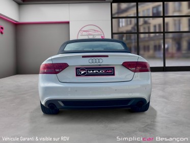 Audi a5 cabriolet v6 3.2 fsi 265 quattro s line s tronic occasion simplicicar besanÇon simplicicar simplicibike france