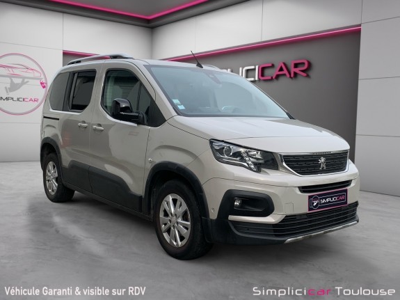 Peugeot rifter standard bluehdi 100 5pl active pack/garantie 12 mois/radars/camera de recul/vitres teintées occasion...