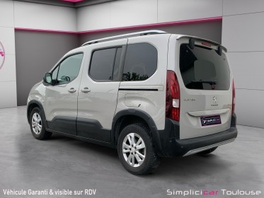 Peugeot rifter standard bluehdi 100 5pl active pack/garantie 12 mois/radars/camera de recul/vitres teintées occasion...