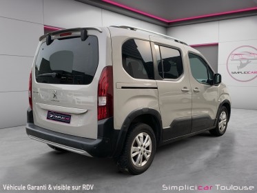 Peugeot rifter standard bluehdi 100 5pl active pack/garantie 12 mois/radars/camera de recul/vitres teintées occasion...