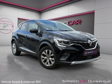 Renault captur 1.2 tce 100 zen / carplay / radar arrière / line assit / keyless occasion simplicicar dunkerque simplicicar...