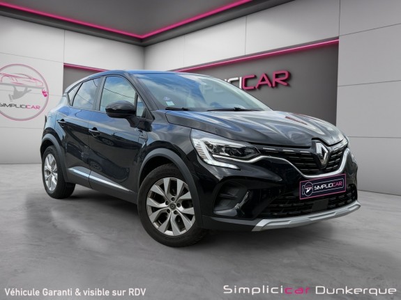 Renault captur 1.2 tce 100 zen / carplay / radar arrière / line assit / keyless occasion simplicicar dunkerque simplicicar...