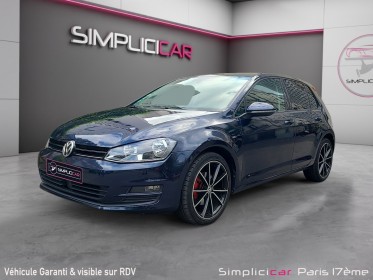 Volkswagen golf 1.6 tdi 110 bluemotion technology fap dsg7 confortline occasion paris 17ème (75)(porte maillot) simplicicar...