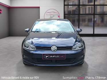 Volkswagen golf 1.6 tdi 110 bluemotion technology fap dsg7 confortline occasion paris 17ème (75)(porte maillot) simplicicar...
