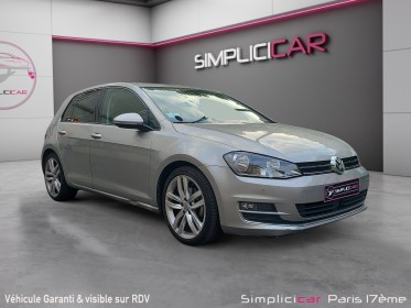 Volkswagen golf 1.6 tdi 110 bluemotion technology fap allstar dsg7 occasion paris 17ème (75)(porte maillot) simplicicar...