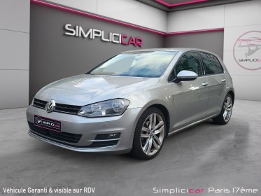 Volkswagen golf 1.6 tdi 110 bluemotion technology fap allstar dsg7 occasion paris 17ème (75)(porte maillot) simplicicar...