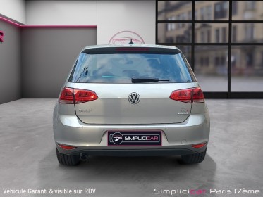 Volkswagen golf 1.6 tdi 110 bluemotion technology fap allstar dsg7 occasion paris 17ème (75)(porte maillot) simplicicar...