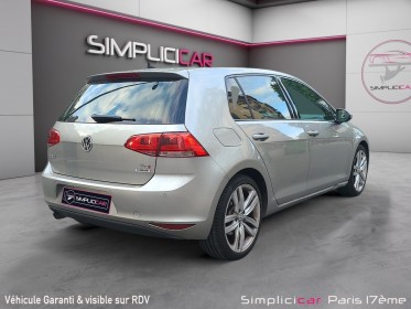 Volkswagen golf 1.6 tdi 110 bluemotion technology fap allstar dsg7 occasion paris 17ème (75)(porte maillot) simplicicar...
