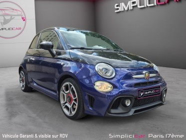 Abarth 595 my16 1.4 turbo 16v t-jet 145 ch bva5 cabriolet occasion paris 17ème (75)(porte maillot) simplicicar simplicibike...