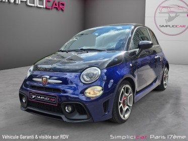 Abarth 595 my16 1.4 turbo 16v t-jet 145 ch bva5 cabriolet occasion paris 17ème (75)(porte maillot) simplicicar simplicibike...
