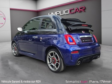 Abarth 595 my16 1.4 turbo 16v t-jet 145 ch bva5 cabriolet occasion paris 17ème (75)(porte maillot) simplicicar simplicibike...
