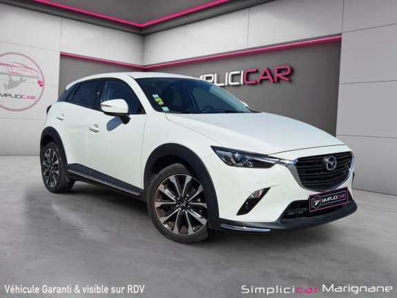 Mazda cx-3 2.0l skyactiv-g 121 4x2 bva6 selection-camera de recul-affichage tete haute-garantie 12 mois- occasion simplicicar...