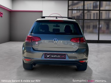 Volkswagen golf cup 1.6 tdi 105 bluemotion - toit ouvrant - rÉgul. adapt - garantie 12 mois occasion simplicicar nimes - rb...