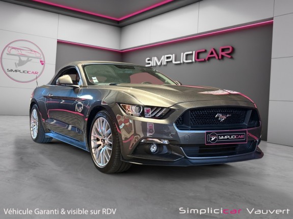 Ford mustang convertible v8 5.0 421 gt garantie 12 mois occasion simplicicar lunel simplicicar simplicibike france