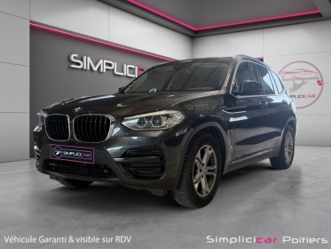 Bmw x3 g01 sdrive18d 150ch bva8 business design carplay caméra 360 garantie 12 mois occasion simplicicar poitiers...
