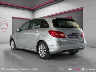 Mercedes classe b 180 cdi blueefficiency design 7-g dct a, caméra de recul garantie 12 mois occasion simplicicar poitiers...