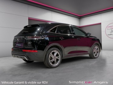 Ds ds7 crossback bluehdi 130 eat8 rivoli garantie 12 mois : siège brun en cuir/chauffant/massant/ventilé, toit ouvrant......