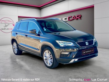 Seat ateca 2.0 tdi 190 ch start/stop dsg7 4drive xcellence occasion simplicicar la ciotat simplicicar simplicibike france