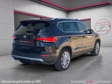 Seat ateca 2.0 tdi 190 ch start/stop dsg7 4drive xcellence occasion simplicicar la ciotat simplicicar simplicibike france