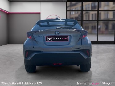 Toyota c-hr hybride 122h graphic, garantie 12 mois, entretenue chez toyota, caméra de recule, pack jbl, radar av  et ar...
