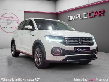 Volkswagen t-cross r-line 110ch - 1ère main - garantie 12 mois occasion simplicicar nancy simplicicar simplicibike france