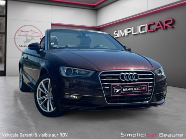 Audi a3 cabriolet 1.8 tfsi 180 quattro ambiente s tronic 6 occasion simplicicar beaune simplicicar simplicibike france