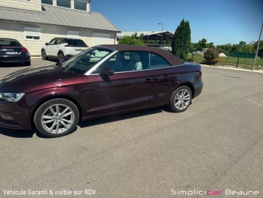 Audi a3 cabriolet 1.8 tfsi 180 quattro ambiente s tronic 6 occasion simplicicar beaune simplicicar simplicibike france