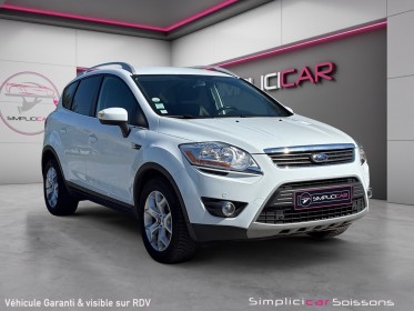 Ford kuga 2.0 tdci 140 dpf 4x2 trend - 1° main/suivi/keyless/radar - garantie 12 mois occasion simplicicar soissons...