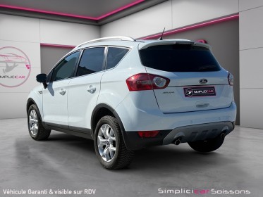 Ford kuga 2.0 tdci 140 dpf 4x2 trend - 1° main/suivi/keyless/radar - garantie 12 mois occasion simplicicar soissons...