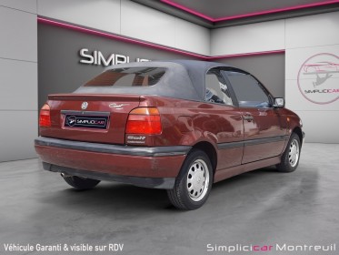 Volkswagen golf cabriolet 1.8i coast occasion montreuil (porte de vincennes)(75) simplicicar simplicibike france