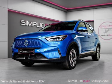 Mg zs zs ev autonomie etendue 70kwh - 115 kw 2wd luxury occasion simplicicar villepinte simplicicar simplicibike france