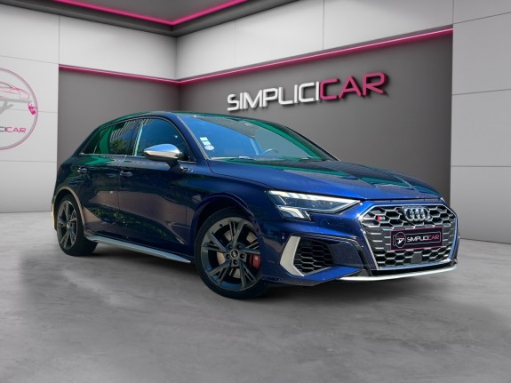 Audi s3 sportback tfsi 310 s tronic 7 quattro/garantie 1an/entretien constructeur occasion  simplicicar nord isere...