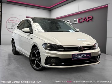 Volkswagen polo 1.0 tsi 115 ss bvm6 r-line  1ère main toit ouvrant panoramique - audio beats - garantie 12 mois occasion...