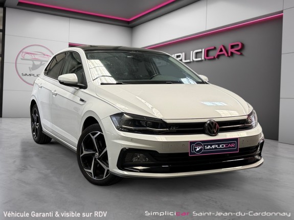 Volkswagen polo 1.0 tsi 115 ss bvm6 r-line  1ère main toit ouvrant panoramique - audio beats - garantie 12 mois occasion...