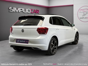 Volkswagen polo 1.0 tsi 115 ss bvm6 r-line  1ère main toit ouvrant panoramique - audio beats - garantie 12 mois occasion...