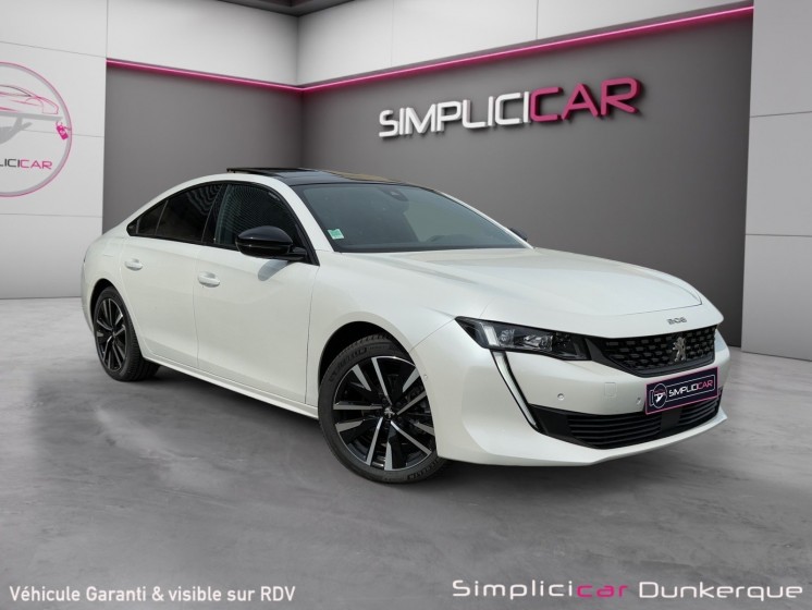 Peugeot 508 puretech 130 ch ss eat8 gt pack neuve 42 km full options / toit ouvrant / virtual cockpit / carplay / caméra...