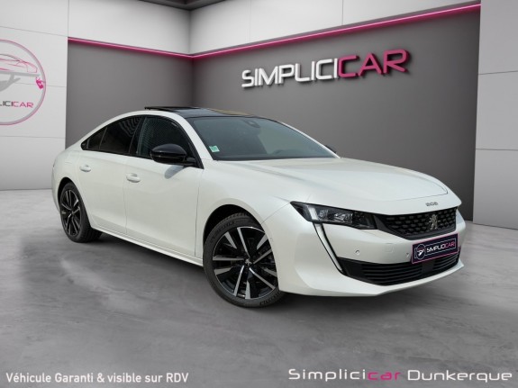 Peugeot 508 puretech 130 ch ss eat8 gt pack neuve 42 km full options / toit ouvrant / virtual cockpit / carplay / caméra...
