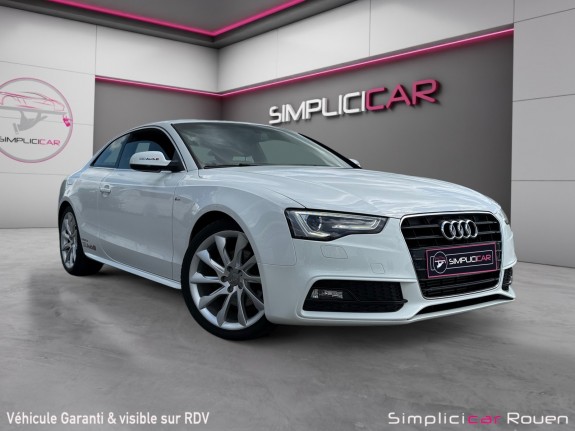 Audi a5 2.0 tdi 177 s line occasion simplicicar rouen simplicicar simplicibike france
