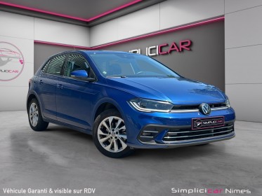 Volkswagen polo 1.0 tsi 110 dsg7 style - iq light - caméra - siège chauffant - carplay occasion simplicicar nimes - rb auto...