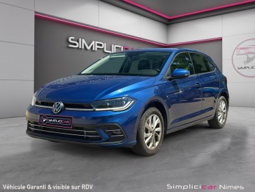 Volkswagen polo 1.0 tsi 110 dsg7 style - iq light - caméra - siège chauffant - carplay occasion simplicicar nimes - rb auto...